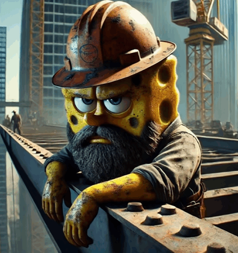 Blue Coller spongebob