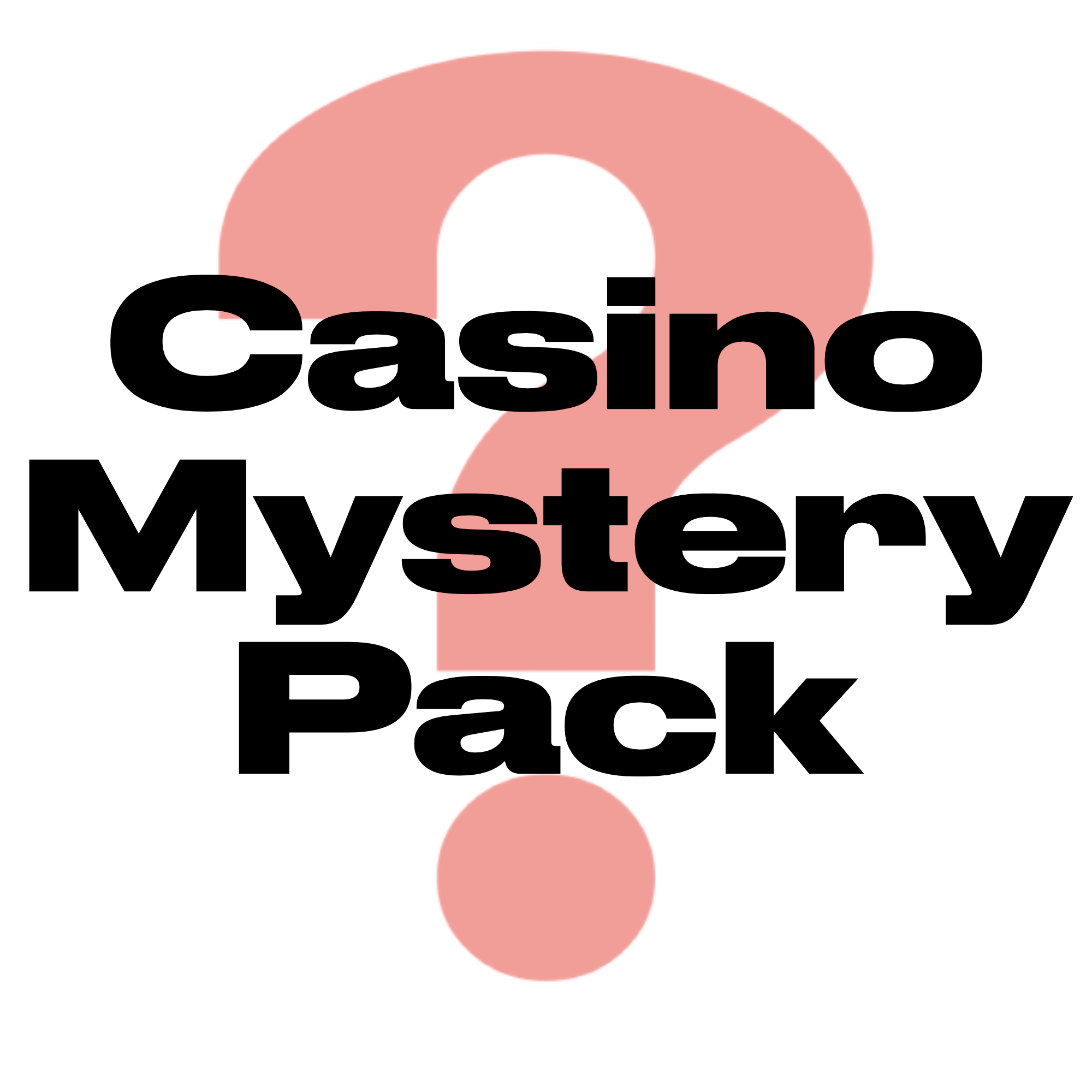 Casino Mystery Pack - Value for 350kr!